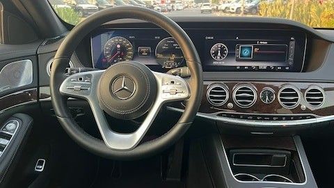 Used Mercedes-Benz S-Class 400 d VI (W222, C217) Facelift, 2.9 l, 2018 in Sharjah by Ryno Cars, White color. Japanese Specs | AUTO.AE