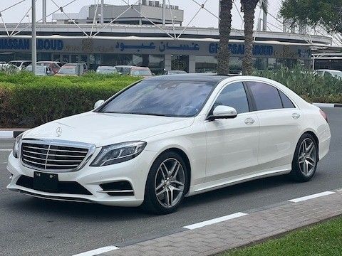 Подержанный Mercedes-Benz S-Class 550 VI (W222, C217), 4.7 л, 2016 в Шардже от Ryno Cars Белый цвет. Японская | AUTO.AE