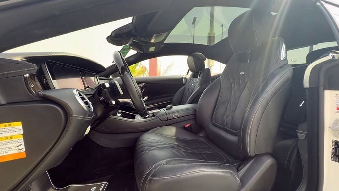 Подержанный Mercedes-Benz S-Class 500 VI (W222, C217), 4.7 л, 2016 в Шардже от Badar Used Cars Белый цвет.  | AUTO.AE