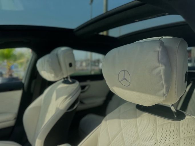 Used Mercedes-Benz S-Class 450 d 4MATIC VII (W223), 3.0 l, 2024 in Sharjah by Badar Used Cars, White color.  | AUTO.AE