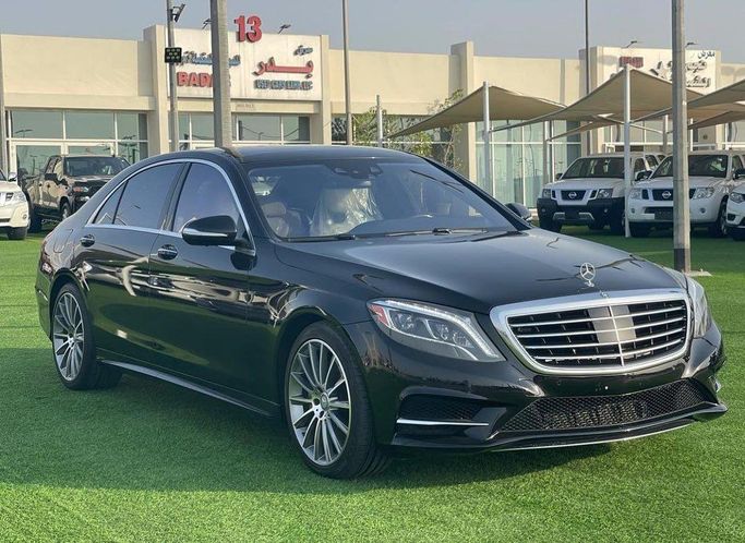 Used Mercedes-Benz S-Class 550 VI (W222, C217), 4.7 l, 2015 in Sharjah by Badar Used Cars, Black color.  | AUTO.AE