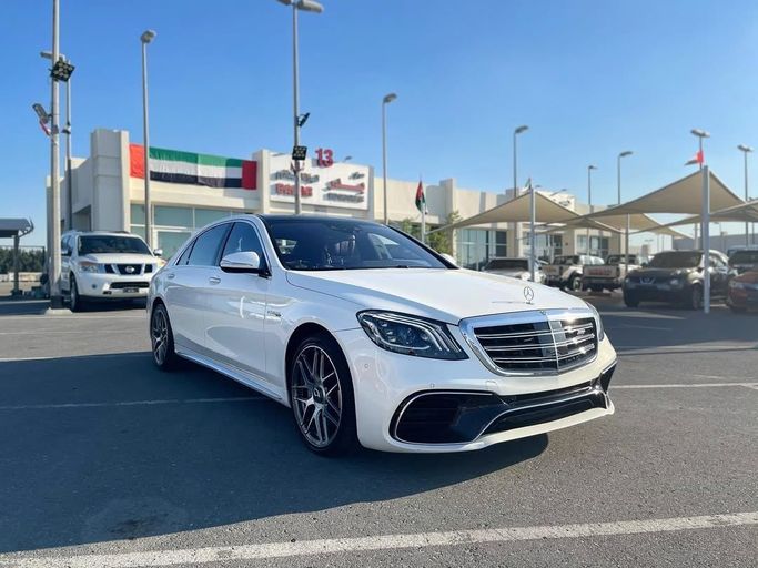 Used Mercedes-Benz S-Class 550 VI (W222, C217), 4.7 l, 2015 in Sharjah by Badar Used Cars, White color.  | AUTO.AE