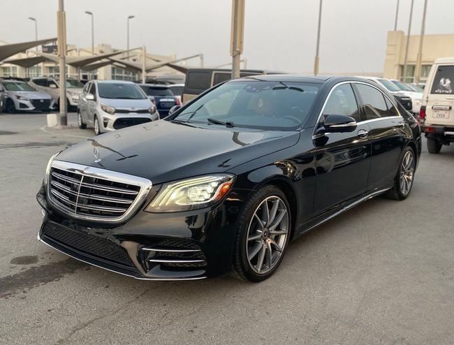 Подержанный Mercedes-Benz S-Class 560 VI (W222, C217) Рестайлинг, 4.0 л, 2019 в Шардже от Emirates & Gulf used cars Черный цвет. Американская | AUTO.AE