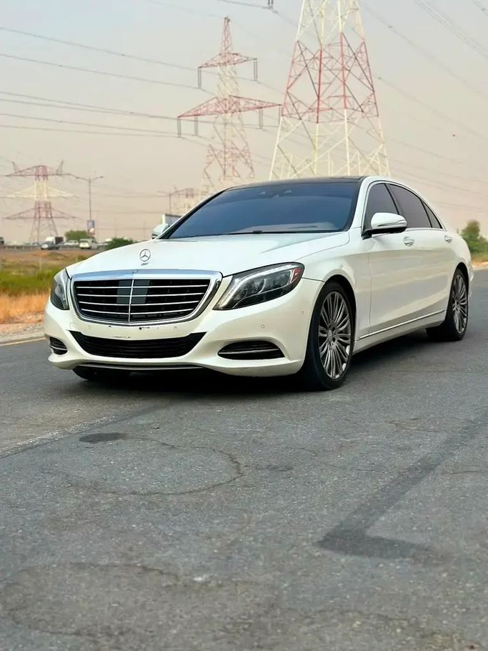Подержанный Mercedes-Benz S-Class 500/550 Long VI (W222, C217), 4.7 л, 2016 в Шардже от Najm Al Shamal Used Cars Белый цвет. Американская | AUTO.AE | Объявление #273526