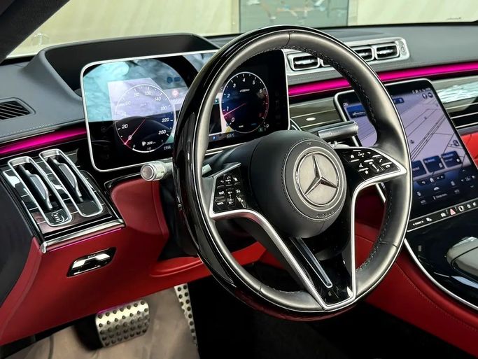 Used Mercedes-Benz S-Class 500 4MATIC VII (W223), 3.0 l, 2023 in UAE, Sharjah by Speedcars, White color. GCC Specs | AUTO.AE | Listing #295643 — photo 10 of 18