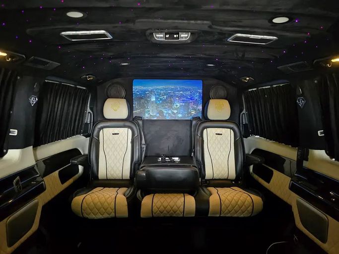 Used Mercedes-Benz V-Class 250 III (W447) Facelift, 2.0 l, 2019 in Sharjah by Al Luluah Al Baithaa, Black color. GCC Specs | AUTO.AE