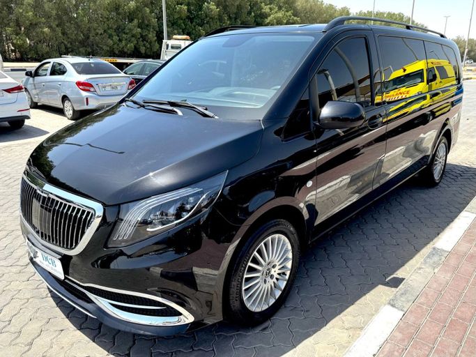 Used Mercedes-Benz V-Class 250 III (W447), 2.0 l, 2019 in Sharjah by DCB Cars, Black color. GCC Specs | AUTO.AE