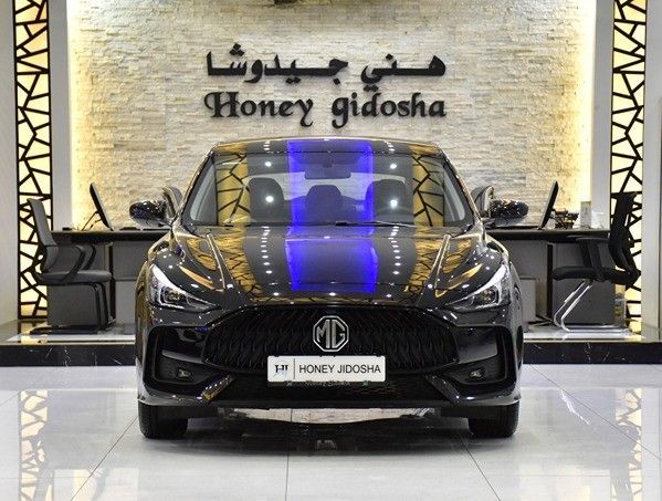 Новый MG 5 II, 1.5 л, 2025 в Шардже от Honey Gidosha Used Cars Tr. Черный цвет.  | AUTO.AE