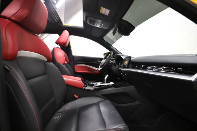 Used MG 5 II, 1.5 l, 2023 in Sharjah by Al Qassem Cars Trading, Yellow color. GCC Specs | AUTO.AE