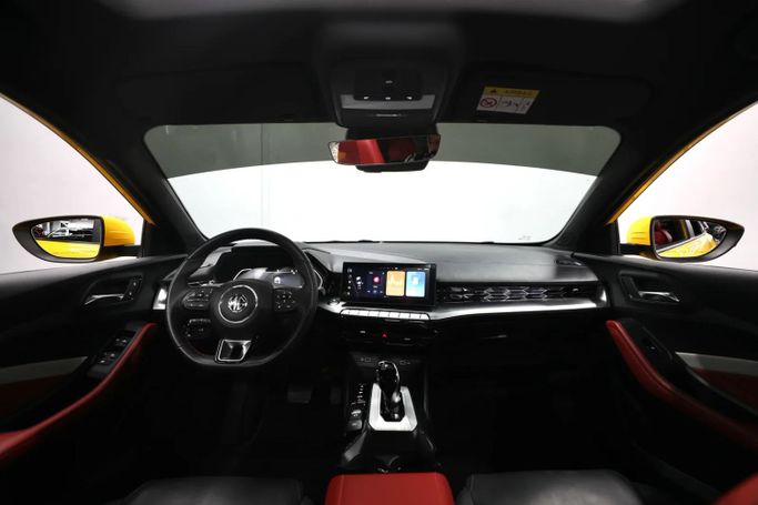 Used MG 5 II, 1.5 l, 2023 in Sharjah by Al Qassem Cars Trading, Yellow color. GCC Specs | AUTO.AE