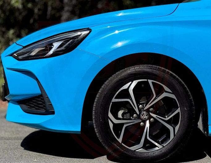 Подержанный MG 5 II, 1.5 л, 2022 в Шардже от Al Sayed Khamis Used Auto Trading Голубой цвет. GCC | AUTO.AE