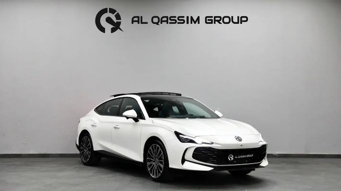 جديدة MG 7, 1.5 l, 2025 في في الشارقة من Al Qassem Cars Trading، اللون أبيض.  | AUTO.AE | إعلان #273747