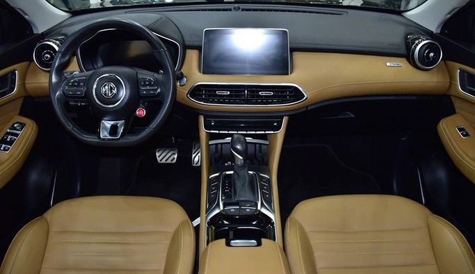 Used MG HS I, 2.0 l, 2022 in Sharjah by Honey Gidosha Used Cars Tr., Black color.  | AUTO.AE