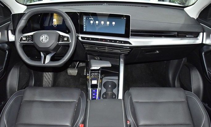 Used MG One, 1.5 l, 2021 in Sharjah by Honey Gidosha Used Cars Tr., White color.  | AUTO.AE