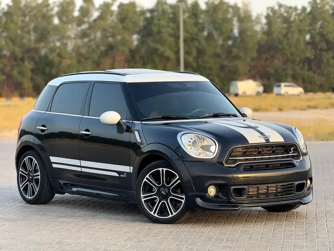 Подержанный ⁦MINI Countryman John Cooper Works I, 1.6 л, 2015⁩ в ОАЭ, Шарджа от Al Ahd Used Cars Черный цвет. GCC | AUTO.AE | Объявление #290455