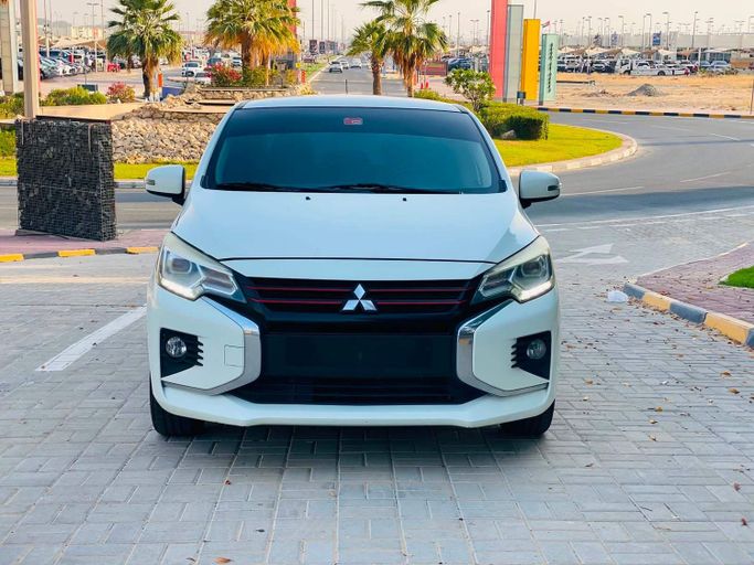 مستعملة Mitsubishi Attrage أنا فيس ليفت, 1.2 l, 2022 في في الشارقة من AL Irfan  Used cars، اللون أبيض. مواصفات الخليج | AUTO.AE | إعلان #260733