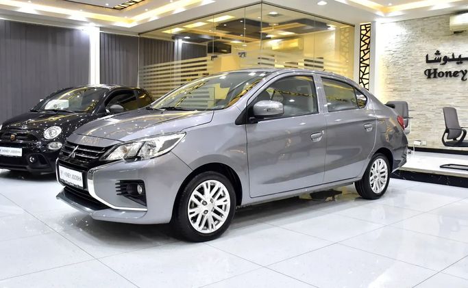 مستعملة Mitsubishi Attrage أنا فيس ليفت, 1.2 l, 2021 في في الشارقة من Honey Jidosha Used Cars Tr.، اللون رمادي. مواصفات الخليج | AUTO.AE | إعلان #273398