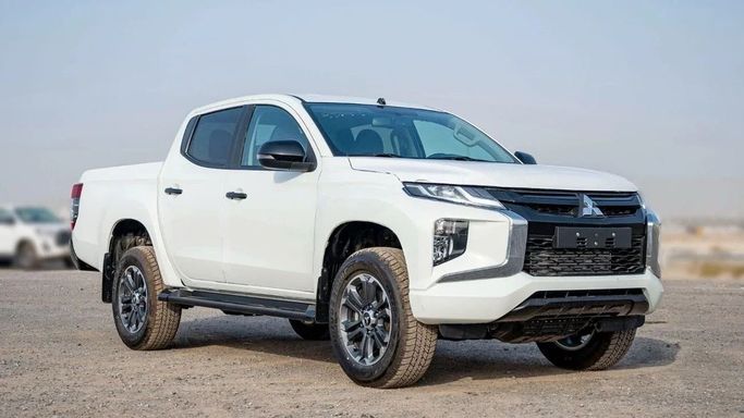 New Mitsubishi L200 V Facelift, 2.4 l, 2023 in Sharjah by Nour Alnukhba Motors, White color. Other | AUTO.AE