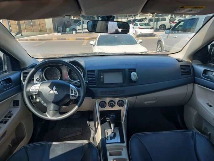 Used Mitsubishi Lancer X Facelift 2, 2.0 l, 2016 in Sharjah by Al Qanaah Used Cars, Black color. GCC Specs | AUTO.AE