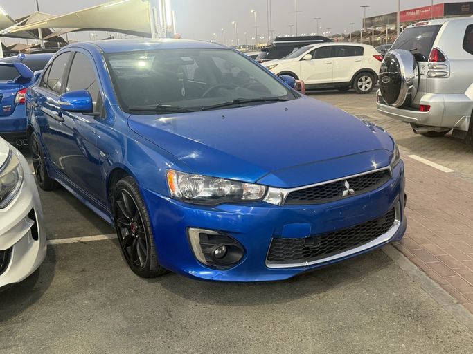 Подержанный ⁦Mitsubishi Lancer X Рестайлинг 2, 2.0 л, 2016⁩ в ОАЭ, Шарджа от Osly Голубой цвет. Американская | AUTO.AE | Объявление #288170