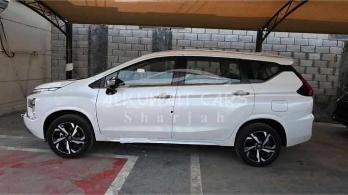 New Mitsubishi Xpander I Facelift, 1.5 l, 2023 in Sharjah by Nour Alnukhba Motors, White color. GCC Specs | AUTO.AE