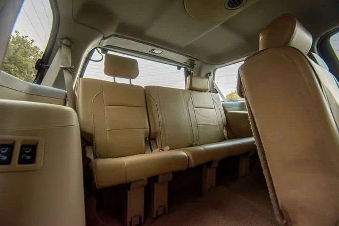 Used Nissan Armada I Facelift, 5.6 l, 2010 in Sharjah by First Choice Cars, Grey color. GCC Specs | AUTO.AE