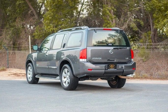 Used Nissan Armada I Facelift, 5.6 l, 2010 in Sharjah by First Choice Cars, Grey color. GCC Specs | AUTO.AE