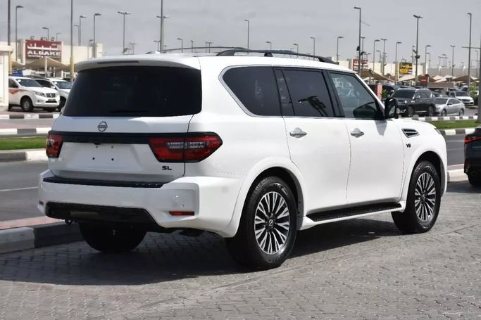 Used Nissan Armada II Facelift, 5.6 l, 2022 in Sharjah by Alfaris Used Cars, White color. Other | AUTO.AE