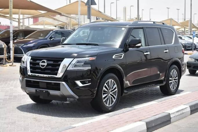 Подержанный Nissan Armada II Рестайлинг, 5.6 л, 2023 в Шардже от Alfaris Used Cars Черный цвет. Other | AUTO.AE