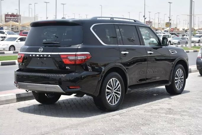 Подержанный Nissan Armada II Рестайлинг, 5.6 л, 2023 в Шардже от Alfaris Used Cars Черный цвет. Other | AUTO.AE