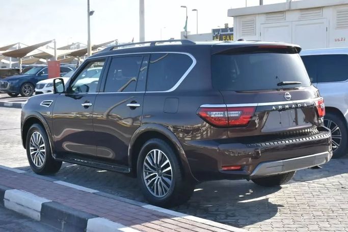 Подержанный Nissan Armada II Рестайлинг, 5.6 л, 2021 в Шардже от Alfaris Used Cars Коричневый цвет. Other | AUTO.AE