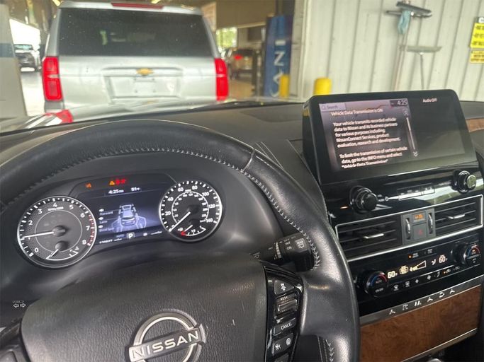 Used Nissan Armada II Facelift, 5.6 l, 2021 in Sharjah, Silver color. American Specs | AUTO.AE