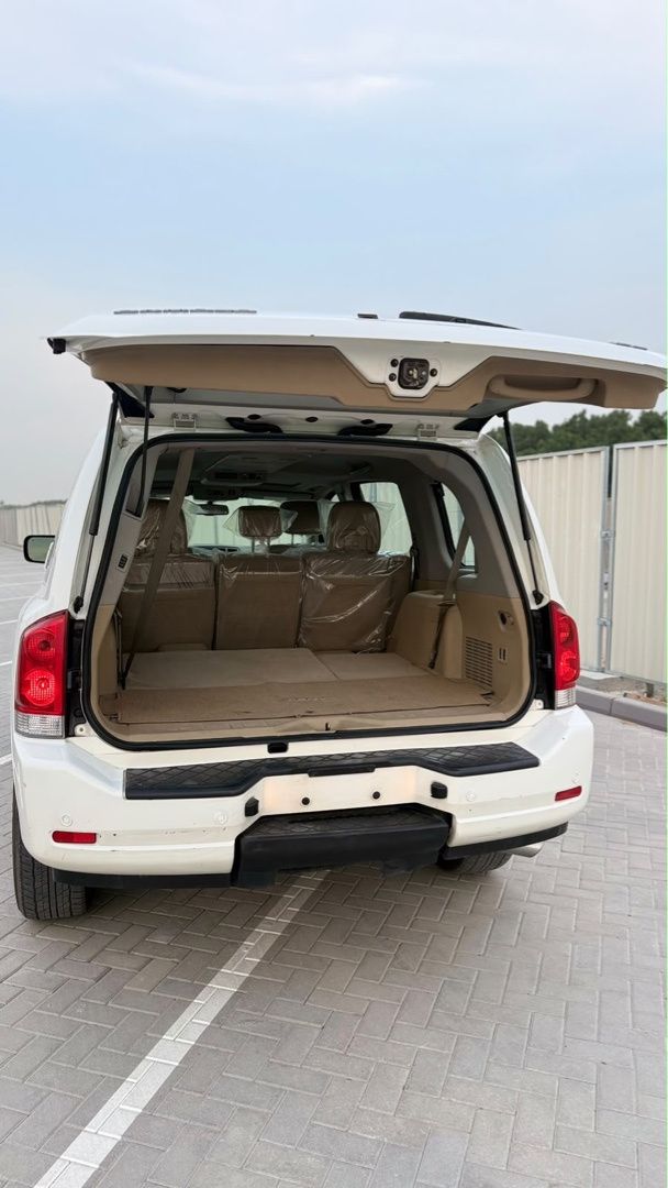 Used ⁦Nissan Armada I Facelift, 5.6 l, 2012⁩ in UAE, Sharjah by IQRA USED CARS TARDING EXHB LLC, White color. GCC Specs | AUTO.AE | Listing #288578