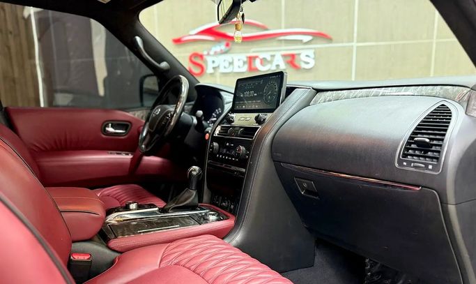 مستعملة Nissan Armada ثانياً، 5.6 لتر، 2018 في الإمارات، الشارقة من Speedcars، اللون رمادي. المواصفات الأمريكية | AUTO.AE | إعلان #295659 — صورة 18 من 18