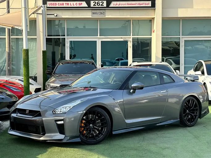 Used ⁦Nissan GT-R I Facelift 3, 3.8 l, 2017⁩ in UAE, Sharjah by Noor Al Seyoh Used Cars, Grey color. Canadian Specs | AUTO.AE | Listing #290308
