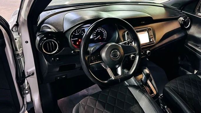 New Nissan Kicks I, 1.6 l, 2019 in Sharjah by Imad Younis Almani used Cars, White color. GCC Specs | AUTO.AE