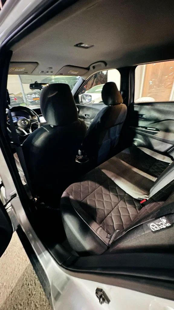 New Nissan Kicks I, 1.6 l, 2019 in Sharjah by Imad Younis Almani used Cars, White color. GCC Specs | AUTO.AE