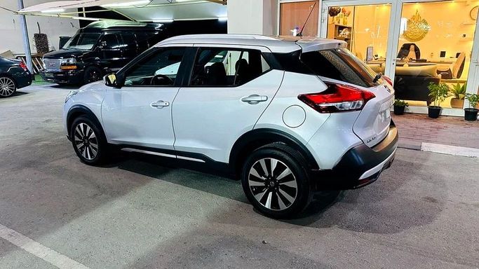 New Nissan Kicks I, 1.6 l, 2019 in Sharjah by Imad Younis Almani used Cars, White color. GCC Specs | AUTO.AE