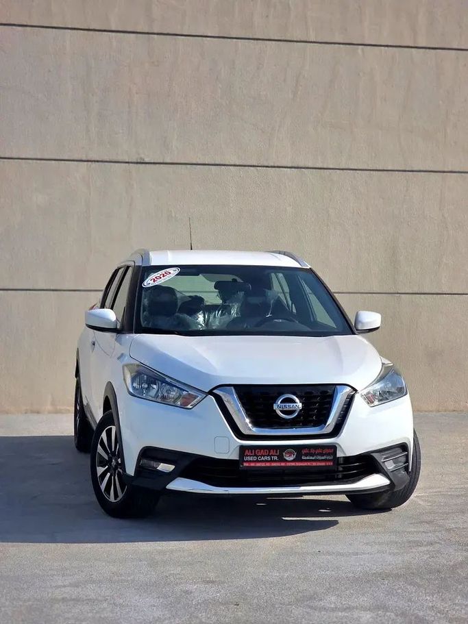 Used Nissan Kicks I, 1.6 l, 2020 in Sharjah by Ali Gad Ali Used Cars, White color. GCC Specs | AUTO.AE