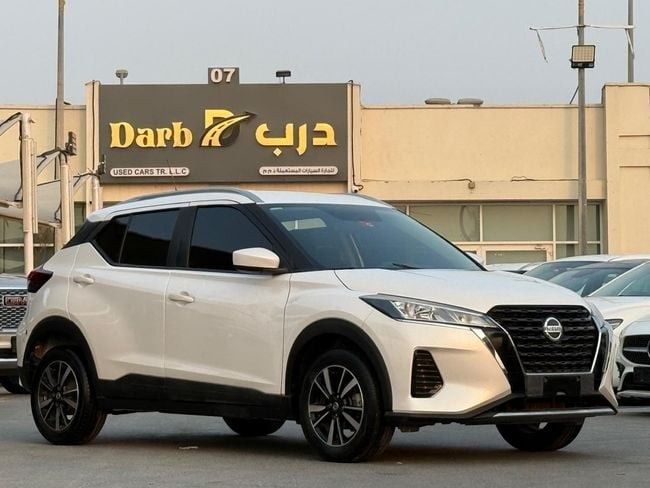 Used ⁦Nissan Kicks I Facelift, 1.6 l, 2022⁩ in UAE, Sharjah by DARB MOTORS, White color. GCC Specs | AUTO.AE | Listing #288011