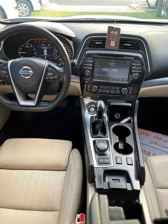 Used Nissan Maxima VIII (A36), 3.5 l, 2016 in Sharjah by Al Muhtaref Used Cars, Silver color. GCC Specs | AUTO.AE