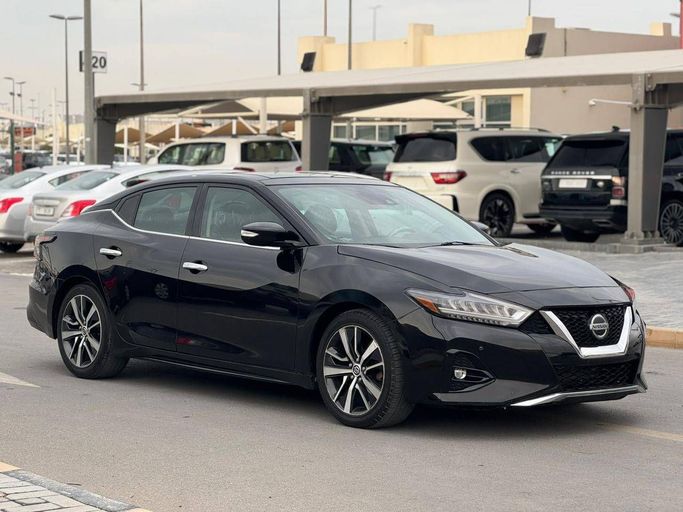 Подержанный Nissan Maxima VIII (A36) Рестайлинг, 3.5 л, 2020 в Шардже от Mohamed Zaki Younis Used Cars Черный цвет. GCC | AUTO.AE