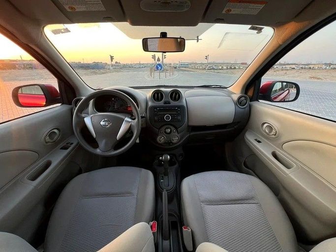 Подержанный Nissan Micra V, 1.5 л, 2020 в Шардже от Al Rukin Al Saudi Красный цвет. GCC | AUTO.AE