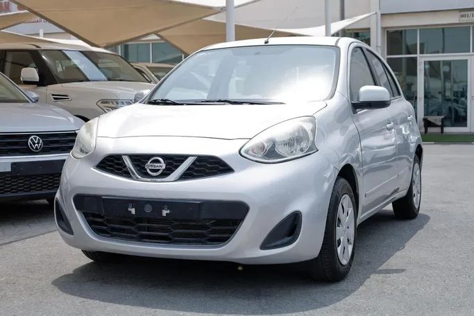 Used Nissan Micra V, 1.0 l, 2020 in Sharjah by Qasr Al Furqan Used Cars, Silver color. GCC Specs | AUTO.AE
