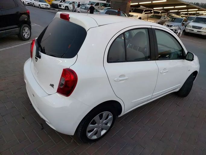 Used Nissan Micra V, 1.0 l, 2020 in Sharjah by Al Aqsa Used Cars, White color. GCC Specs | AUTO.AE