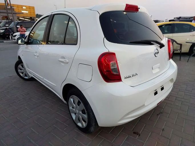 Used Nissan Micra V, 1.0 l, 2020 in Sharjah by Al Aqsa Used Cars, White color. GCC Specs | AUTO.AE