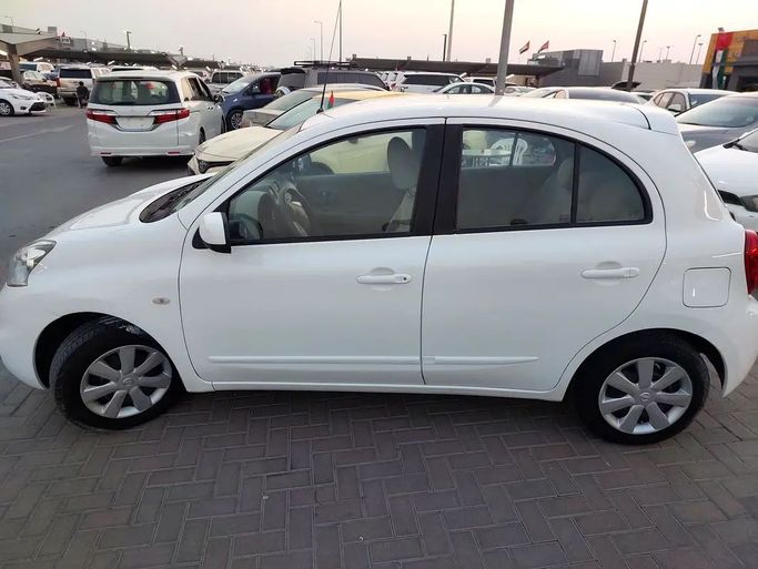 Used Nissan Micra V, 1.0 l, 2020 in Sharjah by Al Aqsa Used Cars, White color. GCC Specs | AUTO.AE