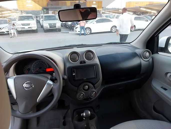 Used Nissan Micra V, 1.0 l, 2020 in Sharjah by Al Aqsa Used Cars, White color. GCC Specs | AUTO.AE