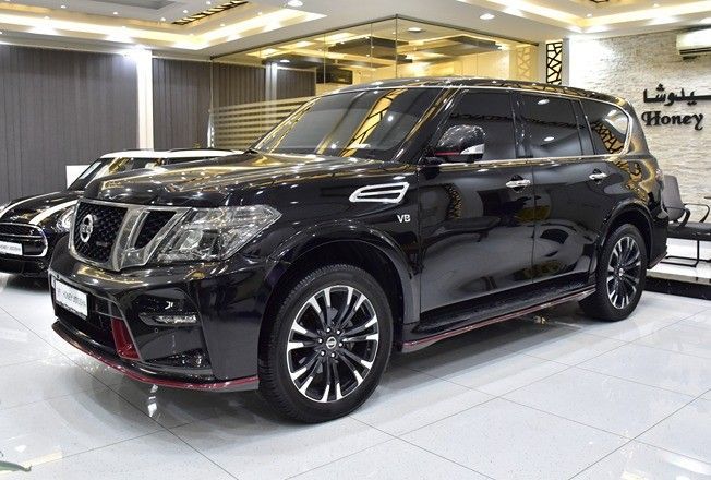Подержанный Nissan Patrol VI (Y62) Рестайлинг, 5.6 л, 2019 в Шардже от Honey Gidosha Used Cars Tr. Черный цвет.  | AUTO.AE