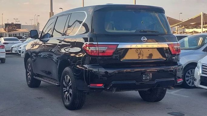 New Nissan Patrol VI (Y62) Facelift 2, 5.6 l, 2020 in Sharjah by Sama alsaadah Cars, Black color. GCC Specs | AUTO.AE